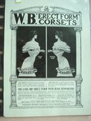 1901 Fashion Print Erect Form Corsets