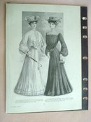 Fashion Print - EDWARDIAN ERA FASHIONS #21