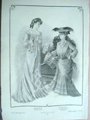 Fashion Print - EDWARDIAN ERA FASHIONS #24