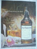 MAGAZINE ADVERTISEMENT OLD FORESTER