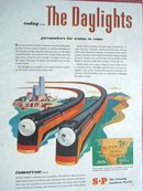 MAGAZINE ADVERTISEMENT S.P. TRAINS