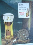 MAGAZINE ADVERTISEMENT 1946 GOEBEL BEER