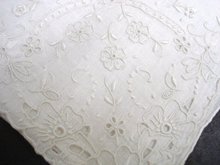 FINEST HANKY SUPERB MARGHAB EMBROIDERY