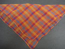 Antique Plaid Hankie Hanky Handkerchief