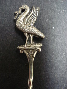 Sterling Spoon Figural - English Hallmark