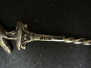 Sterling Spoon Figural - English Hallmark