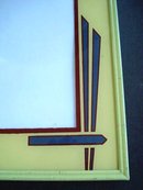 Deco Photo Frame - Reverse Painted - RAF