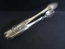 Victorian Sterling Silver Large Tongs