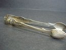 Victorian Sterling Silver Large Tongs
