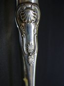 Victorian Sterling Silver Large Tongs