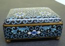 OLD CLOISONNE BOX