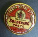 Antique Round Tin