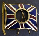 Unique Frame Enamel Flag