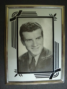 REVERSE PAINTED FRAME ART DECO