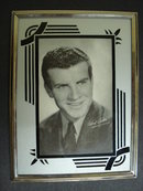 REVERSE PAINTED FRAME ART DECO