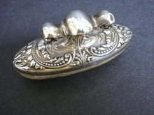 Victorian Sterling Nail Buffer Ornate