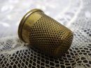 Antique Brass Thimble
