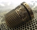Victorian Sterling Thimble English Hallmarks