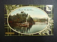 Postcard Loch Katrine Graham Tartan