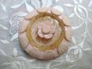 Pretty Celluloid Button - Large - Candy Pink