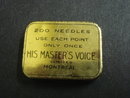 GRAMOPHONE NEEDLE TIN - HIS MASTERS VOICE