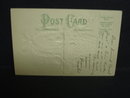 ANTIQUE POSTCARD - HEARTY GREETINGS