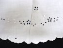 Oval MADEIRA CENTREPIECE Floral Embroidery