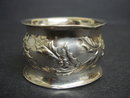 EMBOSSED STERLING NAPKING RING