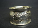 EMBOSSED STERLING NAPKING RING