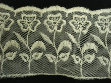 TAMBOUR FRENCH NET LACE FLORAL TRIM