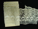 TAMBOUR FRENCH NET LACE FLORAL TRIM