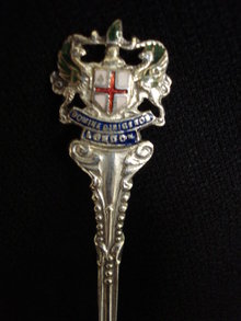 Vintage Souvenir Spoon - LONDON