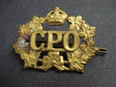 WW2 CANADA POST OFFICE CAP BADGE