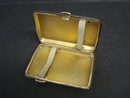 SOLID STERLING CIGARETTE CASE ENGLISH, BIRMINGHAM HALLMARKS,