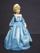 Fabulous Vintage Royal Worcester Figurine Grandmothers Dress Artist Signed