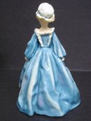Fabulous Vintage Royal Worcester Figurine Grandmothers Dress Artist Signed