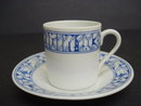 Lovely DEMITASSE CUP & SAUCER Crossed Swords Saxonia