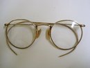 Precious ANTIQUE GOLD FILLED EYEGLASSES