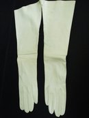 KIDSKIN LONG GLOVES by KAYSER 7 1/2