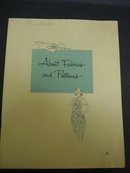 Vintage Book FABRICS and PATTERNS by SINGER #1