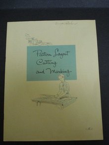 BOOK PATTERN LAYOUT CUTTING MARKING #2