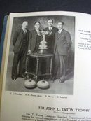 1938 CURLING BOOK 50 th ANNUAL BONSPIEL