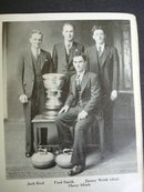 1938 CURLING BOOK 50 th ANNUAL BONSPIEL
