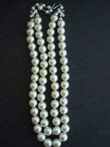 DOUBLE STRAND BEADS