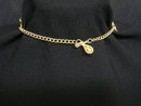 Elegant Gold Tone Necklace Choker Style