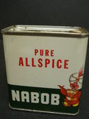 SPICE TIN by NABOB ALLSPICE