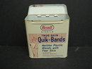 BAND AID TIN BOX ANTIQUE TIN BOX - QUICK-BANDS by REXALL