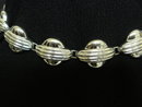 ART DECO NECKLACE - SILVER TONE