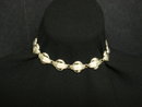 ART DECO NECKLACE - SILVER TONE