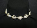 ART DECO NECKLACE - SILVER TONE